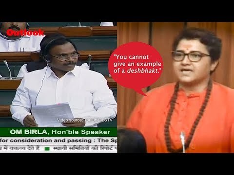 BJP's Pragya Thakur Refers To Nathuram Godse As 'Deshbhakt' Again, This Time In Parliament