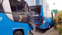 Cerita Korban Selamat dari Kecelakaan Maut Bus Transjakarta