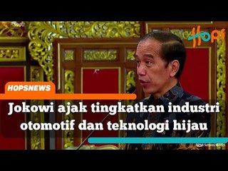 Buka IIMS Hybrid 2021, Jokowi ajak tingkatkan industri otomotif dan teknologi hijau