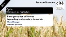 Émergence des différents types d'agriculture dans le monde