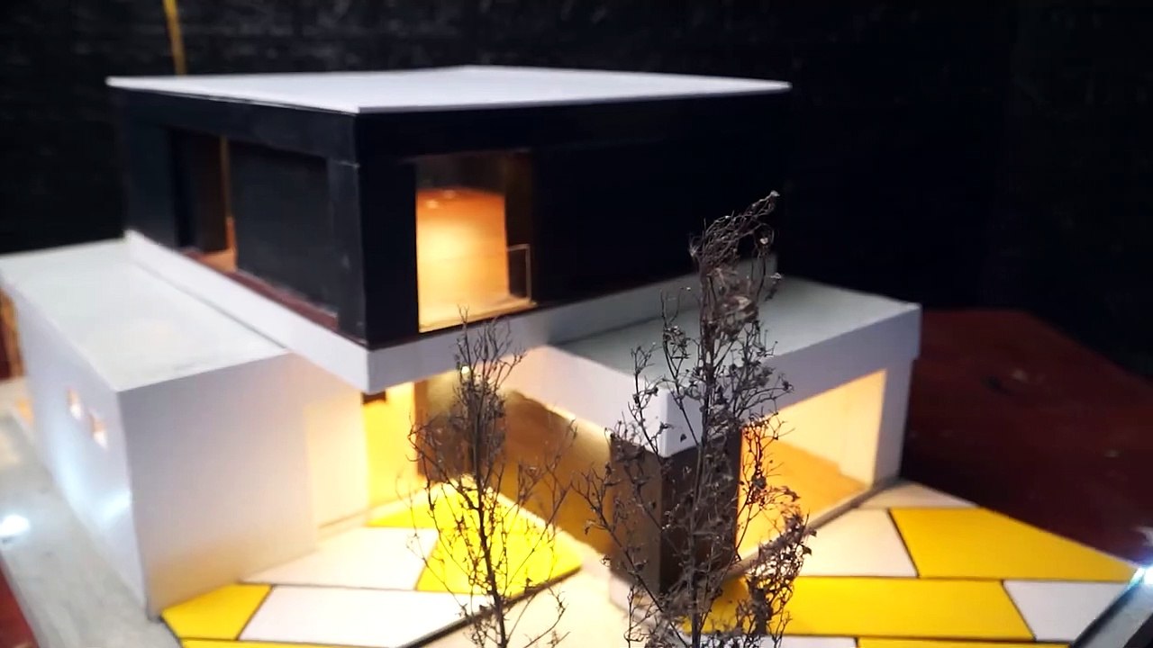 How to Make a Miniature House from Cement
