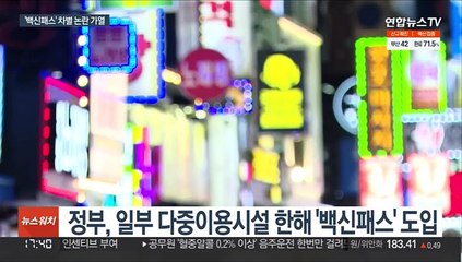 '백신패스' 차별 논란 가열…"최소한의 위험 통제"