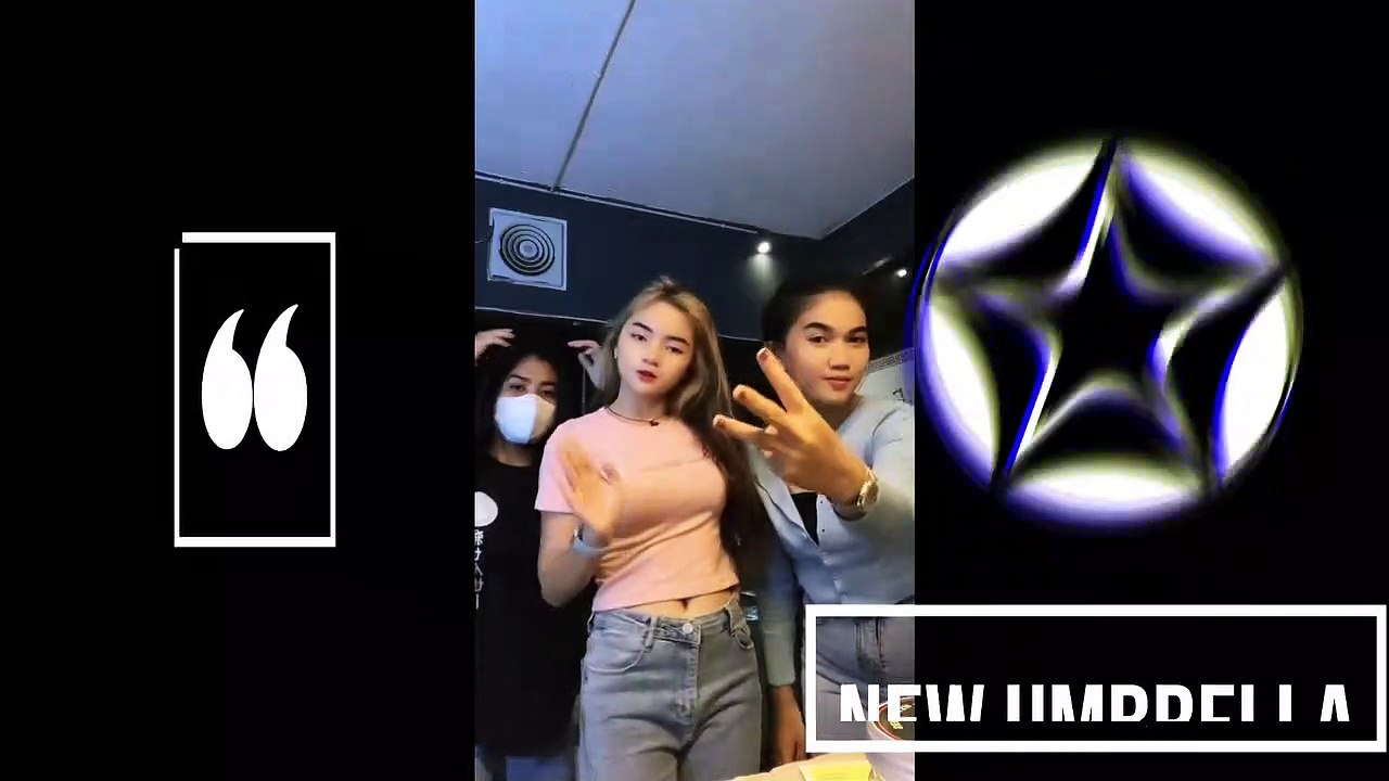 Tiktok dance challenge girl threesome 2021