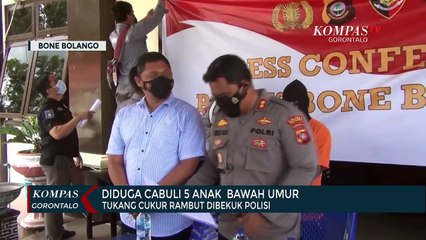 Diduga Cabuli Anak  Bawah Umur, Tukang Cukur Rambut Dibekuk Polisi