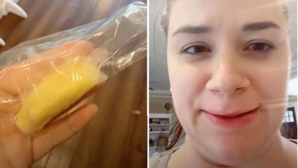 Kimileri iğrenç, kimileri ilginç buluyor! Kendi sütünden yaptığı tereyağını kocasına yedirdi