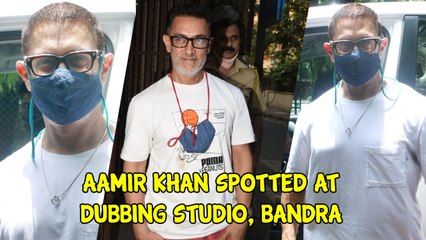 Aamir Khan SPOTTED At Dubbing Studio, Bandra