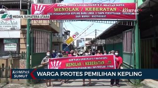 Warga Pulo Brayan Medan Protes Pemilihan Kepling di Lingkungannya