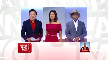 Dapat Alam Mo!: Emil Sumangil, Patricia Tumulak, at Kim Atienza, subaybayan sa ‘Dapat Alam Mo!’ | Teaser