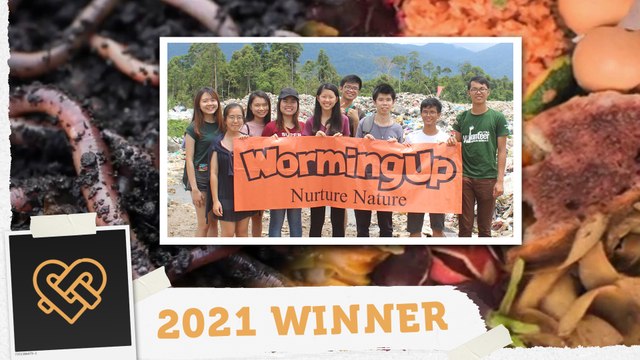 WormingUp to support environmental sustainability | Golden Hearts Award 2021