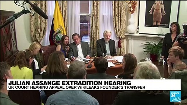 Julian Assange case back in court for US extradition appeal