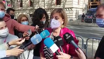 Alba Vergés: "La detenció de Josep Costa és una ingerència en les institucions"
