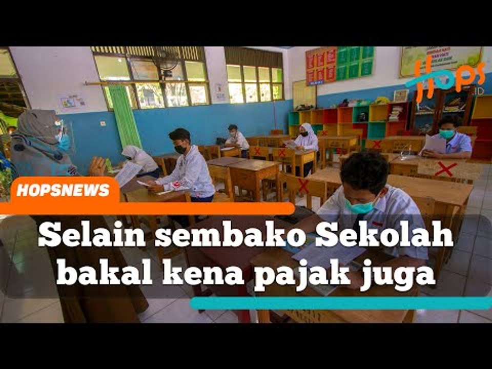 Selain sembako sekolah bakal kena pajak juga