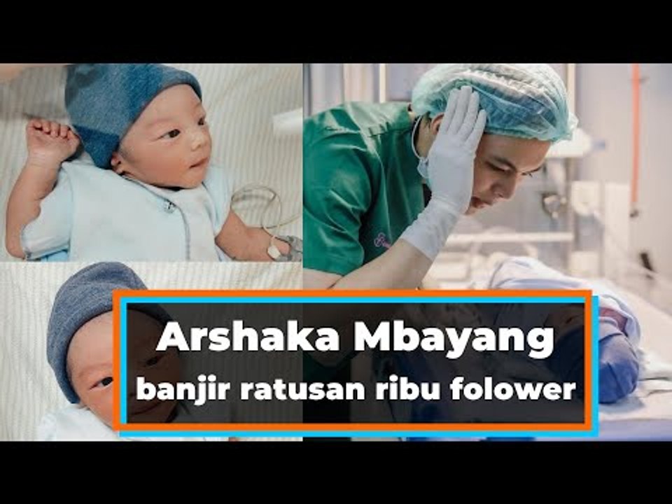 Belum 24 jam, Arshaka Mbayang banjir ratusan ribu pengikut Instagram