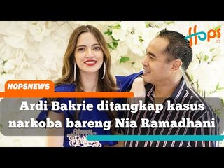 Ditangkap kasus narkoba bareng Nia Ramadhani, tubuh kurus Ardi Bakrie jadi sorotan