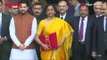 Finance Minister Nirmala Sitharaman With 'Bahi Khata'