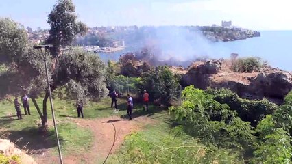 Antalya'daki falezlerde korkunç ölüm