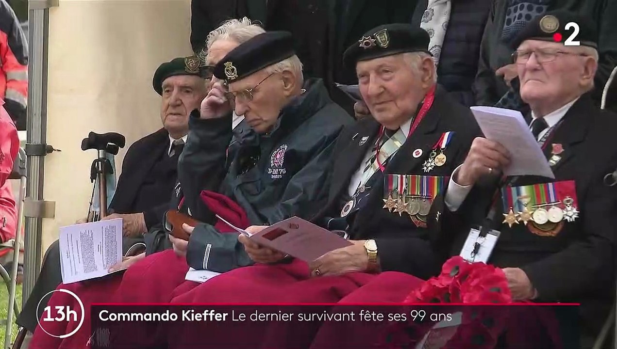 Débarquement du 6 juin 1944 : Léon Gautier, dernier survivant du commando Kieffer, fête ses 99 ans
