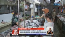 Presyo ng isda, nagtaas na rin dahil sa sunod-sunod na oil price hike | 24 Oras