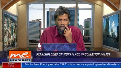 04: Stakeholders on workplace vaccination policy: 05 August, 2021