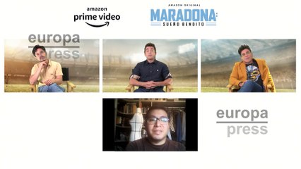 Casero, Palomino y Goldschmidt explican cómo ha sido interpretar a Maradona