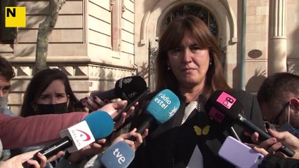 REACCIÓ DE LAURA BORRÀS A LA DETENCIO DE JOSEP COSTA