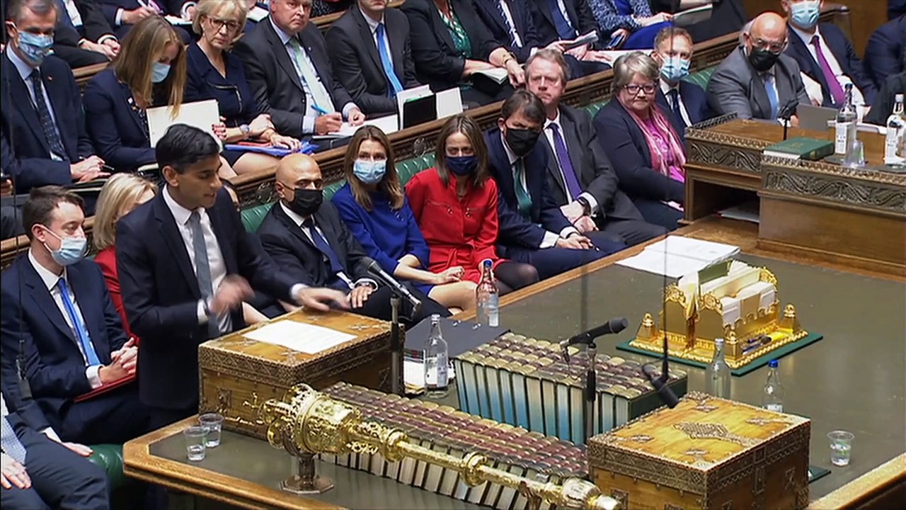 Rishi Sunak announces that Universal Credit taper will be cut by 8% to 55% and the change will take affect 'in matter of weeks'