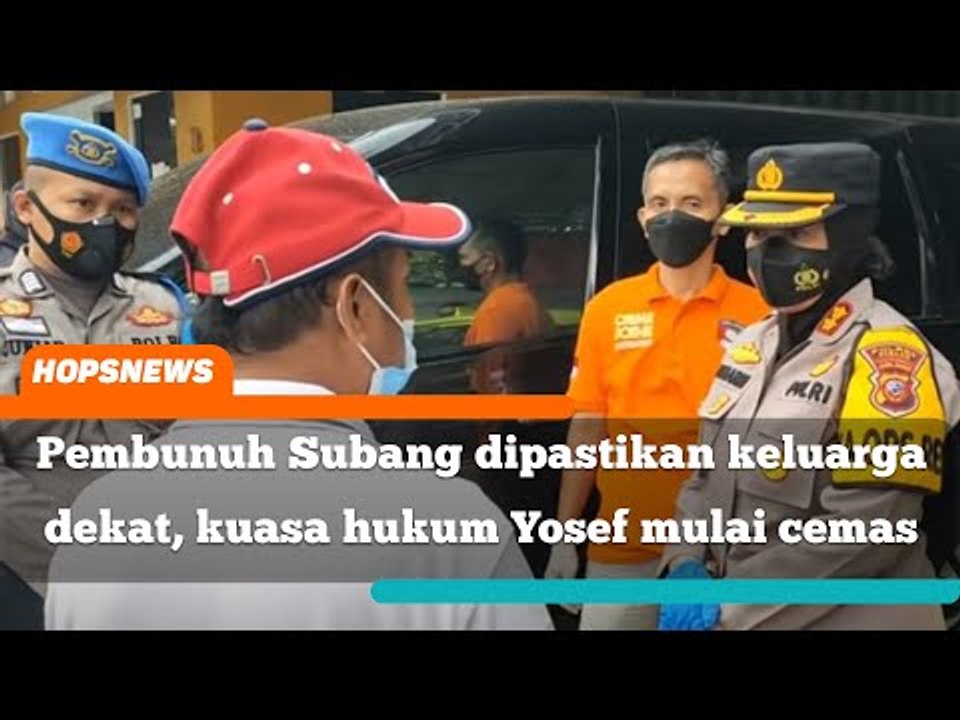 Pembunuh Subang dipastikan keluarga dekat, kuasa hukum Yosef mulai cemas