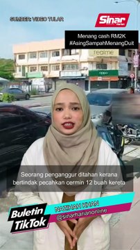 Lelaki ‘mental’ pecah cermin 12 kereta