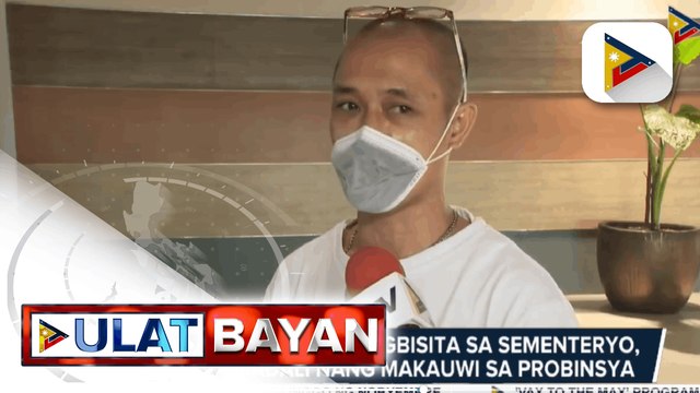 MMDA Chair Abalos, nag-inspeksyon sa PITX ngayong araw upang tiyakin na nasusunod ang health protocols sa pagdagsa ng mga pasahero