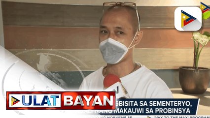 MMDA Chair Abalos, nag-inspeksyon sa PITX ngayong araw upang tiyakin na nasusunod ang health protocols sa pagdagsa ng mga pasahero