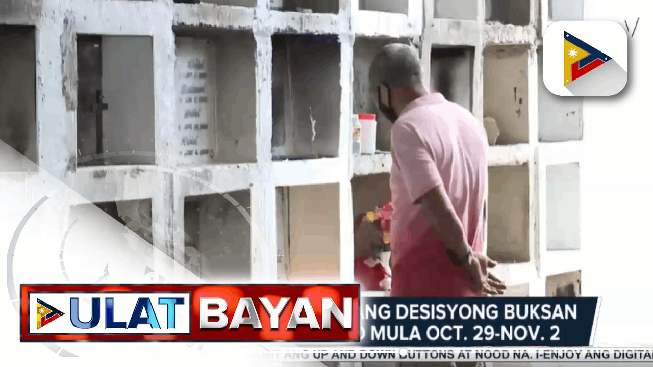 Mga sementeryo sa Cebu City, sarado mula Oct. 29-Nov. 2 alinsunod sa kautusan ng IATF