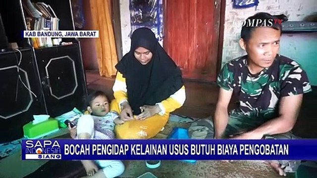 Bocah 3 Tahun Penderita Usus Bocor: Tak Mampu Beli Plastik Kolostomi, Terpaksa Diganti Plastik Biasa