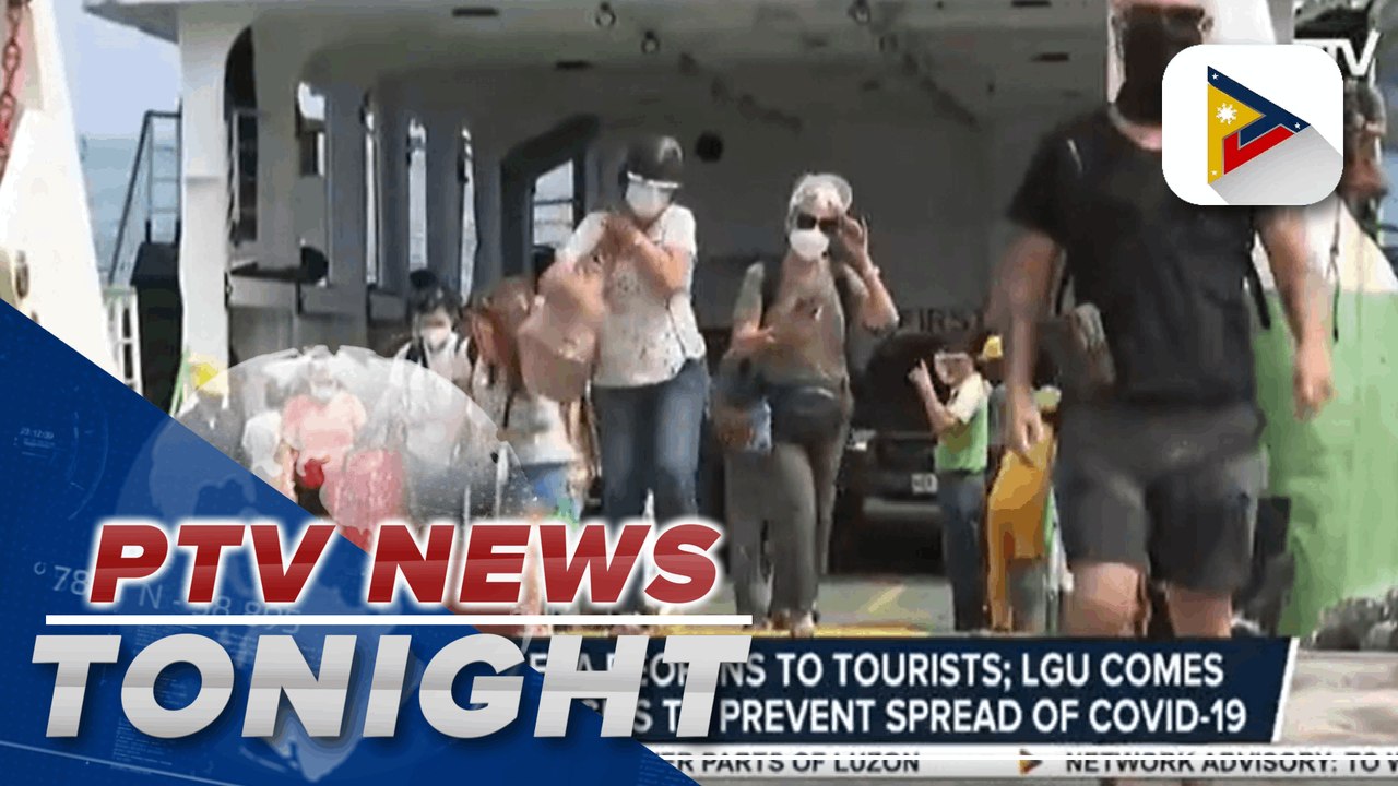 Puerto Galera reopens to tourists; LGU comes up with strategies to prevent spread of COVID-19