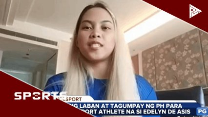 Ang laban at tagumpay ng PH para dancesport athlete na si Edelyn De Asis