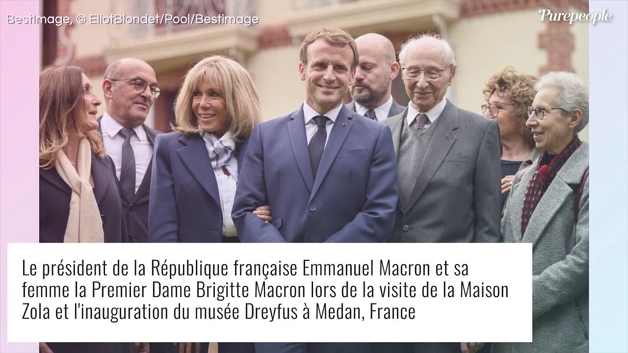Brigitte Macron bras dessus, bras dessous avec Emmanuel pour une visite avec une rivale du président