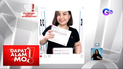 Dapat Alam Mo!: Ano ang ‘egg freezing’?