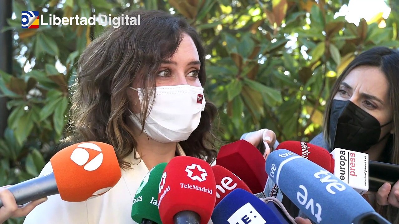 Ayuso: "Ya sólo falta que Zapatero y el entorno del PSOE diga que ETA es buena y el PP es malo"