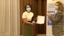 La primera mujer ingeniera de Caminos galardonada con el Premio Nacional Ingeniería Civil