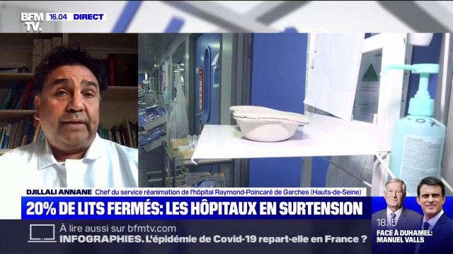 Djillali Annane, chef de service en réanimation: On a voulu faire de l'hôpital un lieu de production de soins (...) qui a tiré le plus possible vers l'efficience