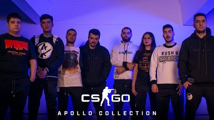 Download Video: Gaules, fnx, pan e mais se reúnem em lançamento de coleção de roupas de CS:GO de Fallen