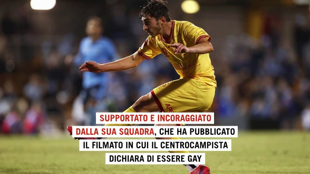 Calcio, il coming out di Josh Cavallo: Fiero di essere gay . Club e giocatori al suo fianco
