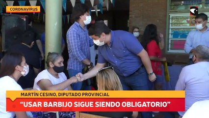 “Usar barbijo sigue siendo obligatorio”