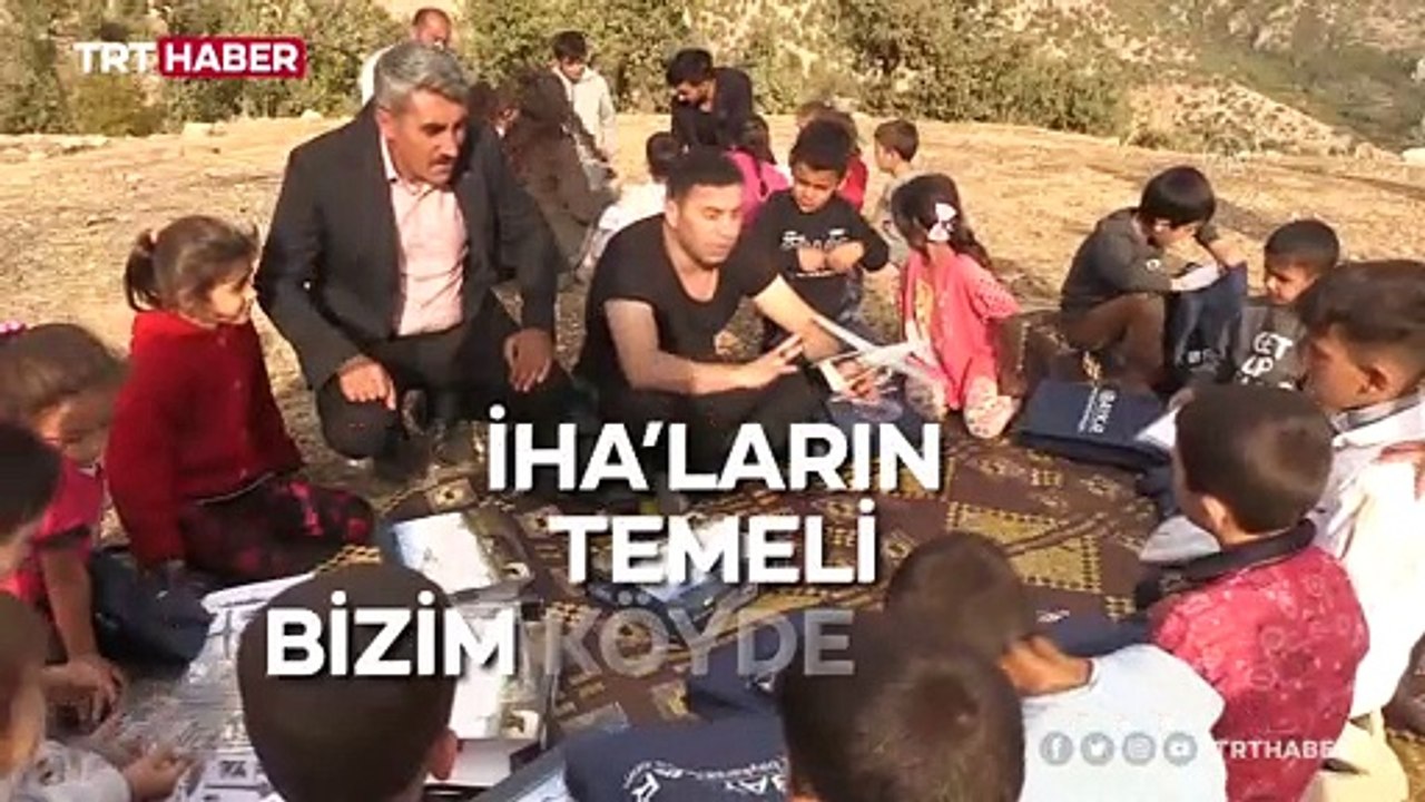 İlk deneme uçuşlarının yapıldığı köye "İHA" sürprizi
