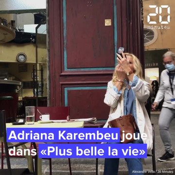 «Plus belle la vie»: On a assisté au tournage avec Adriana Karembeu
