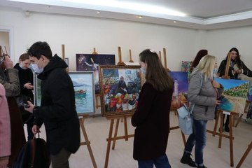 Ukrayna'da "Türkiye'nin Renkleri" sergisi açıldı