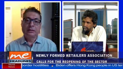 06: Retail Association calls for reopening of sector: 06 August, 2021