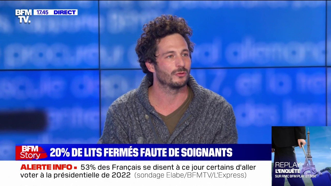Benjamin Rossi sur l'hôpital: "Dans mon service, il y a 60% des lits qui sont fermés parce qu'il n'y a pas de personnel"