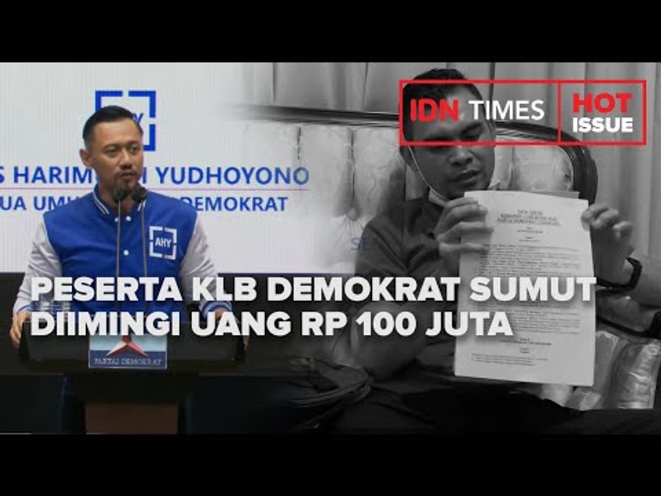 CERITA PESERTA KLB DEMOKRAT SUMUT: DIIMINGI UANG RP 100 JUTA