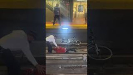 Man Falls Onto Tracks at Penn Station