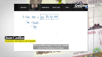 Las entregas en metálico a los inspectores del Banco de España: “Pagais en mi casa de Boadilla, a mi hermano o en un bar de Fuencarral”
